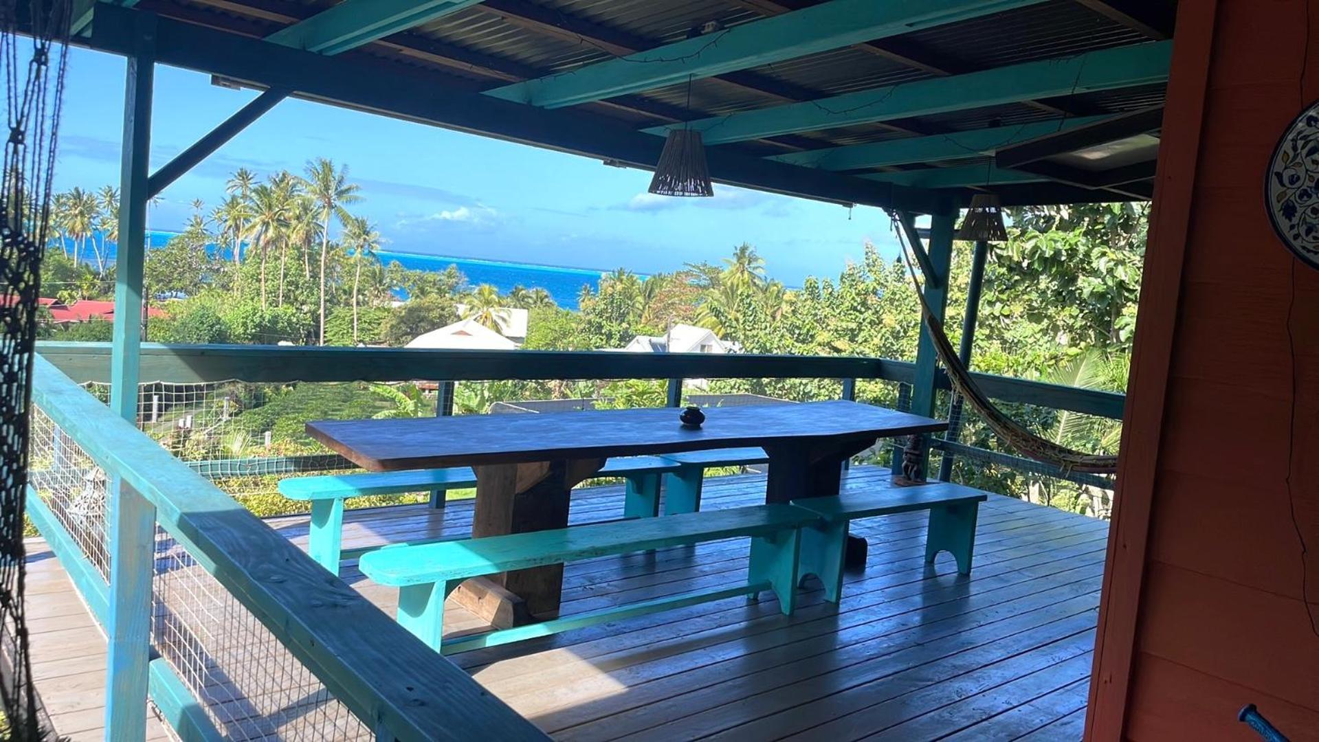 Fare Mato Tahaa Apartamento Patio  Exterior foto